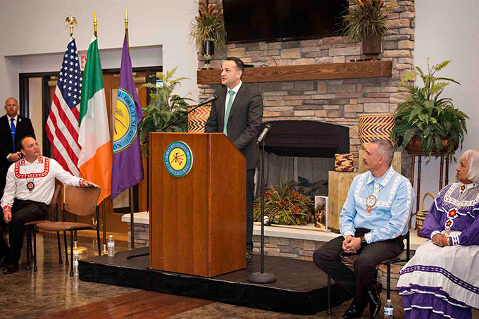 Visit by Taoiseach Leo Varadkar to the Choctaw Nation