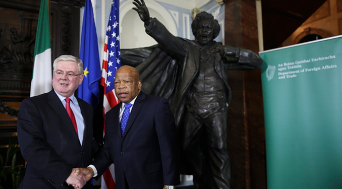 Tánaiste and Congressman Lewis