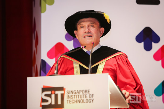 Ambassador Keating opens Trinity College Dublin office at Singapore Institute of Technology and is guest of honour at graduation ceremony