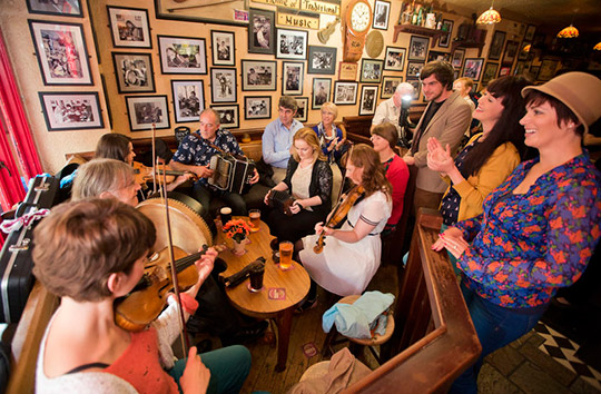 Trad Session - Credit: Tourism Ireland