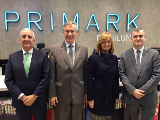 From left to right: Jose Luis Martinez de Larramendi, David Cooney, Geraldine Cooney and Stephen Mullen