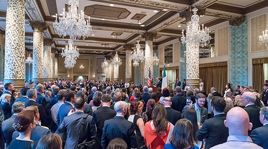 Address by an Taoiseach, Mr. Enda Kenny T.D.
to Irish Community Reception at the Drake Hotel, Chicago
5 June 2017