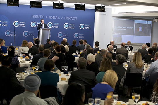 Address by Taoiseach Enda Kenny at The Chicago Council on Global Affairs, Chicago
