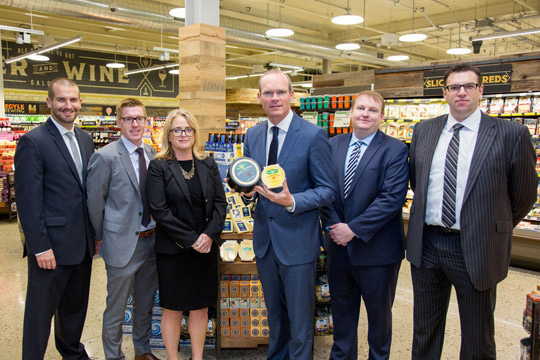 The Minister, Roisin Hennerty of Ornua and her senior management team in the US