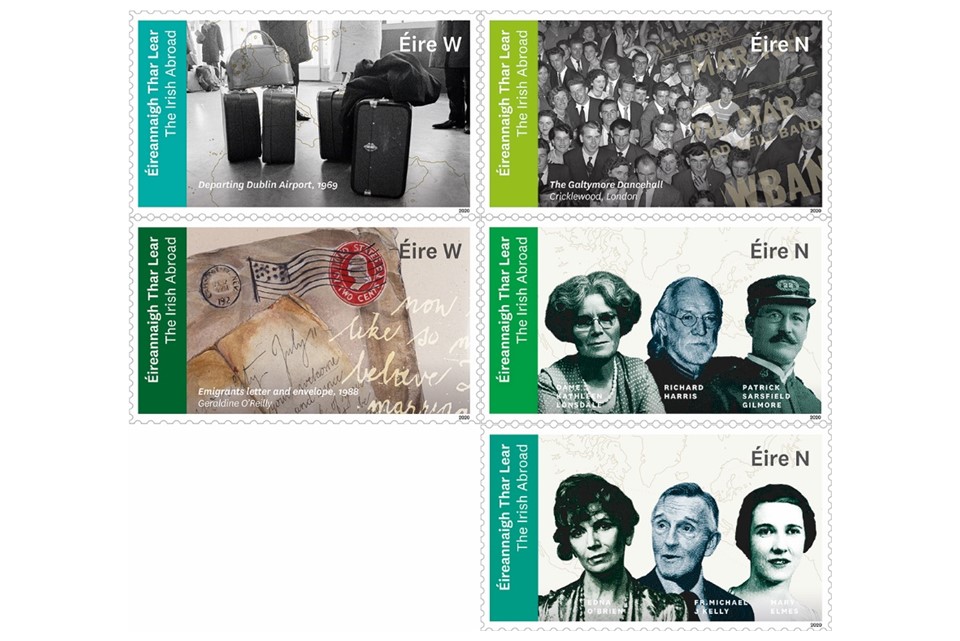 Ireland celebrates diaspora with special postage stamps
