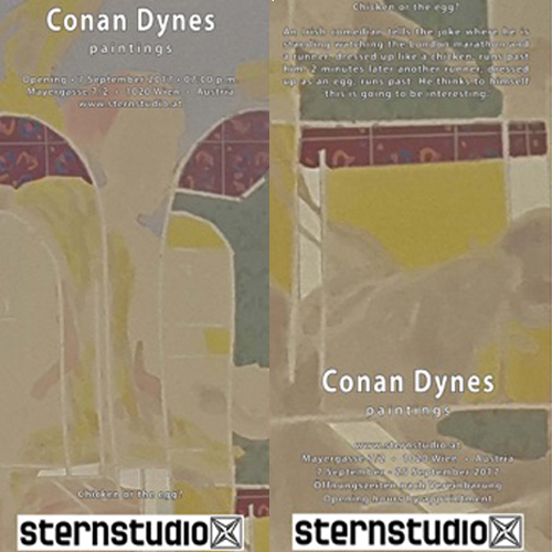 Irish Artist Conan Dynes Exhibition Opening this Thursday