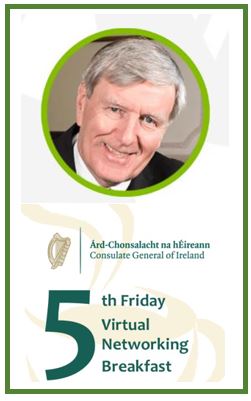 Jan 29th: 5th Friday Networking Breakfast A Look Ahead to 2021 with Ambassador Dan Mulhall