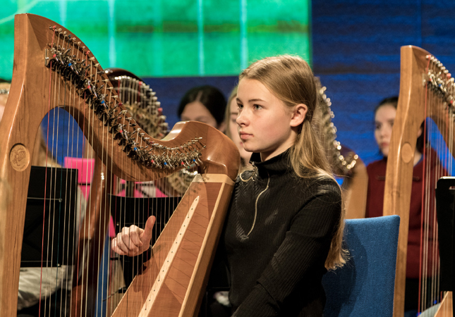 Irish Harping. Image credit: Getty Images