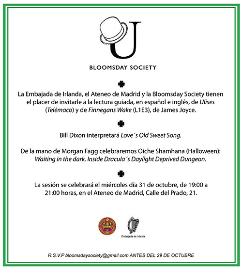 Bloomsday Society Madrid