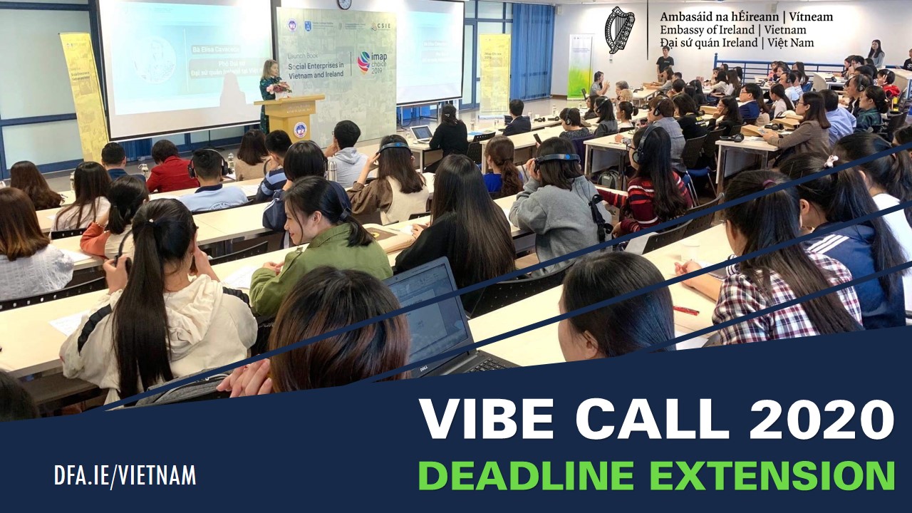 DEADLINE EXTENSION - VIBE CALL 2020