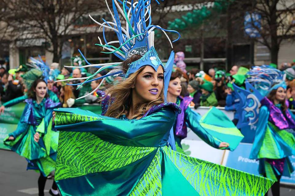 St. Patrick's Day Parade in Dublin